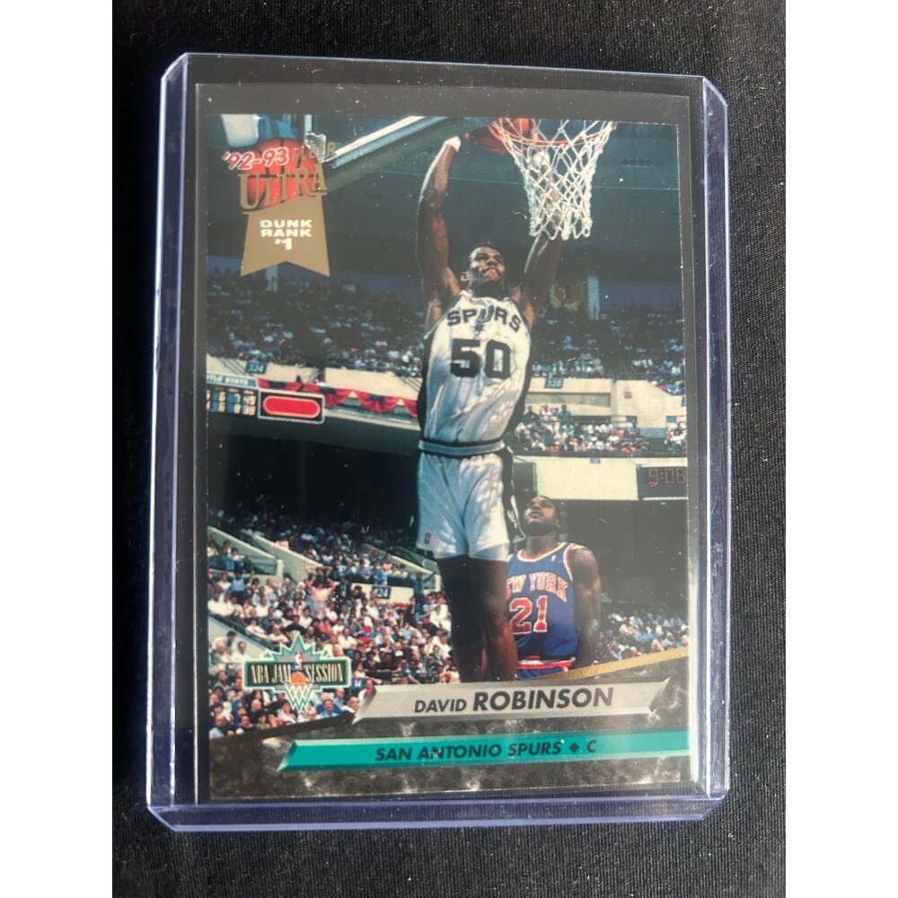 1992-93 Fleer Ultra - NBA Jam Session David Robinson #201